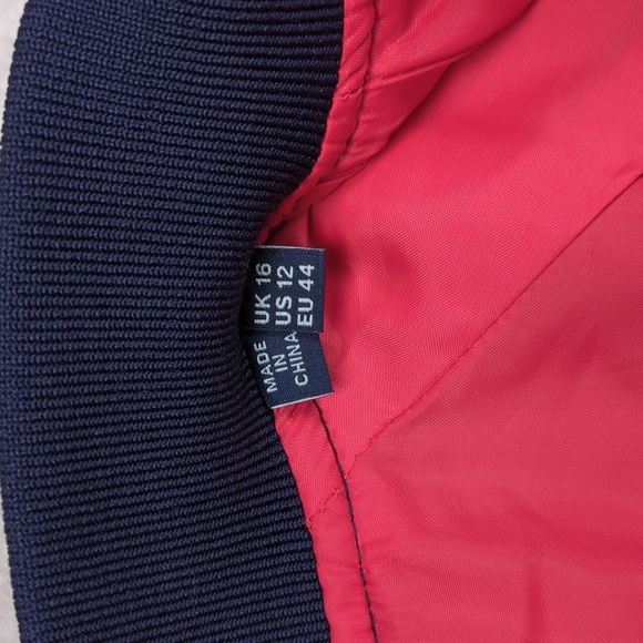 Superdry Vintage Sukajan Souvenir Jacket Map of Japan Navy Blue Size 12 XL - Picture 5 of 16